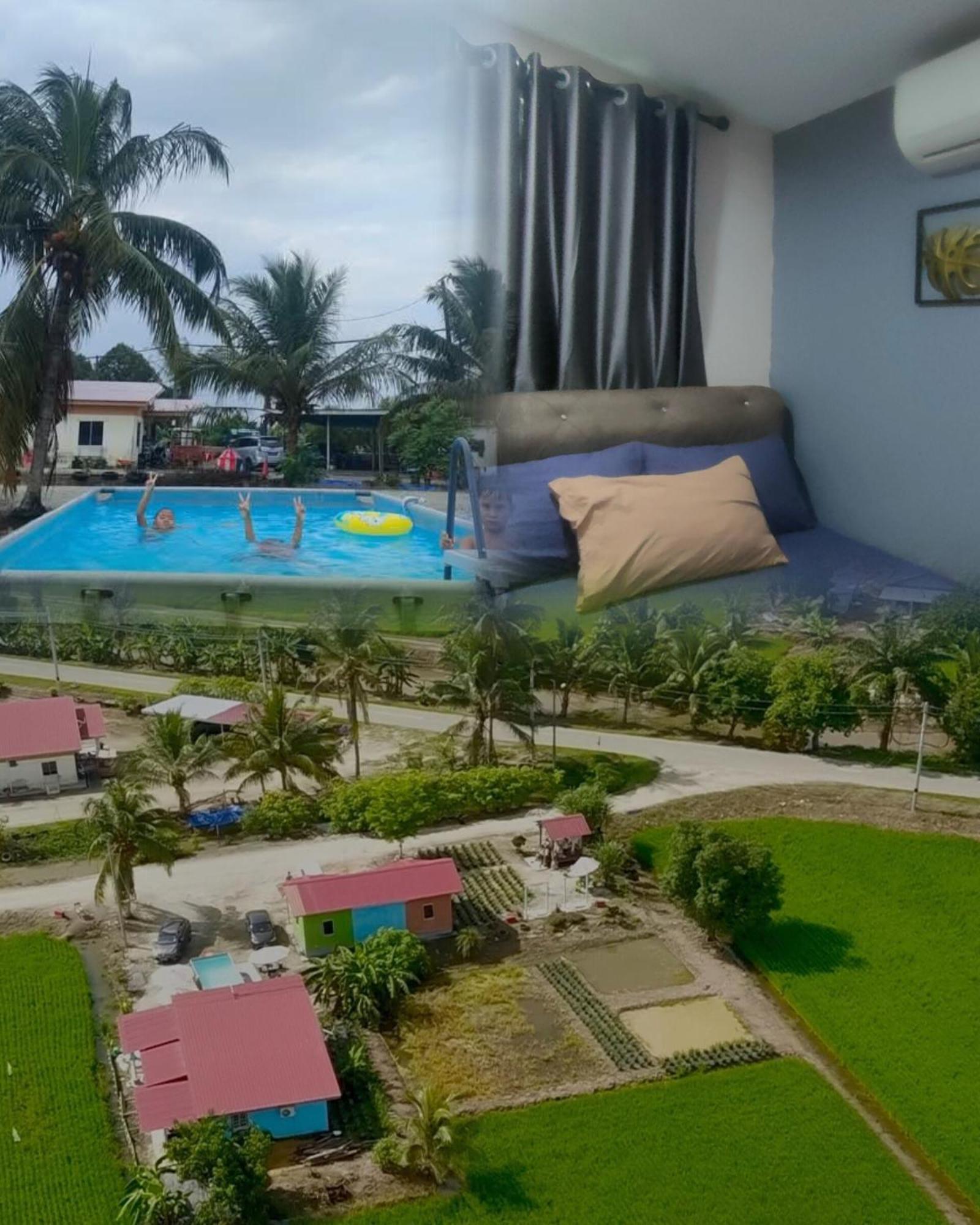 Izz Homestay Sawah Padi Sungai Besar ! Kamer foto